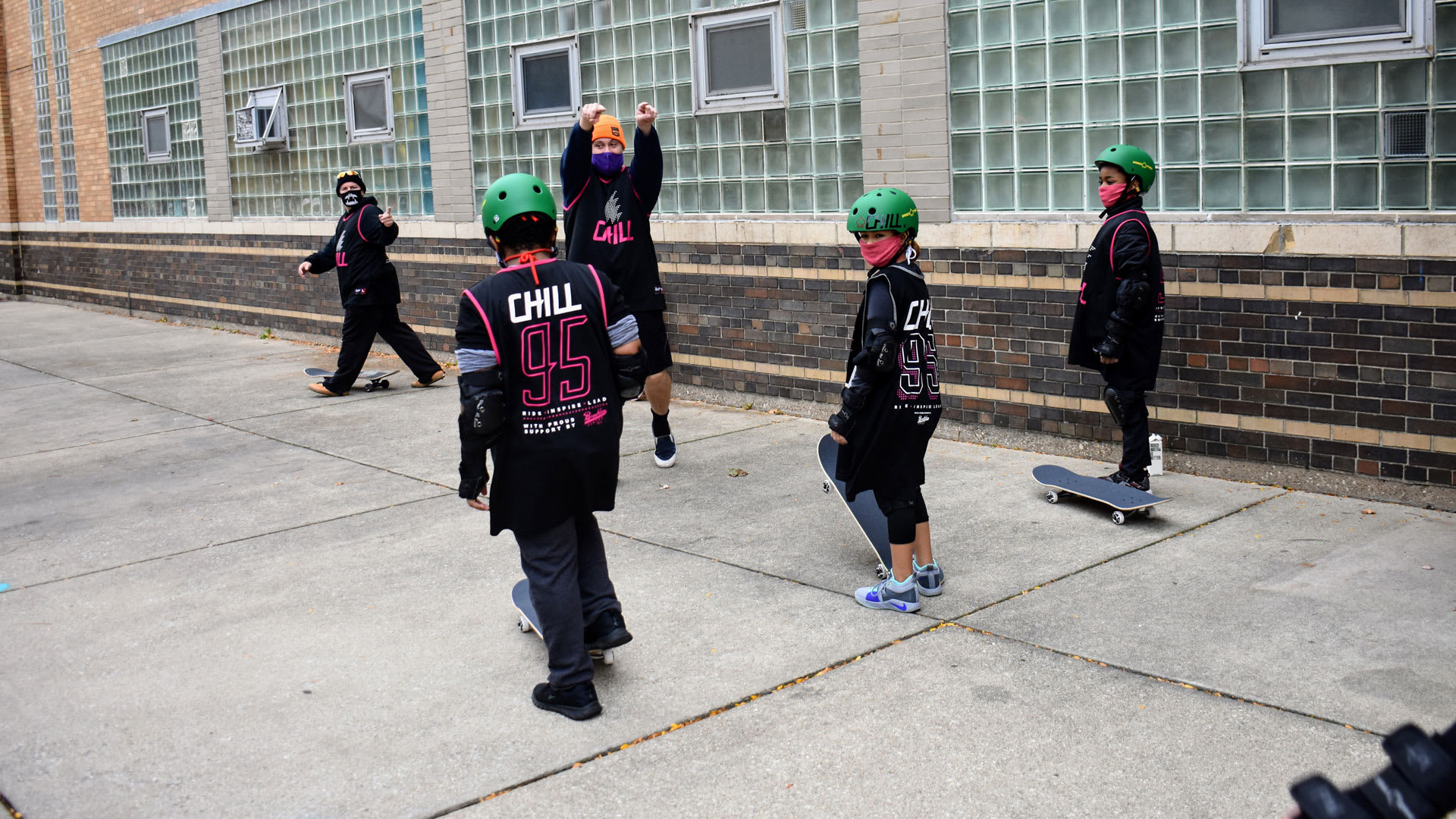 Virgil Abloh Helps Bring Skateboarding Program To West Side Kids