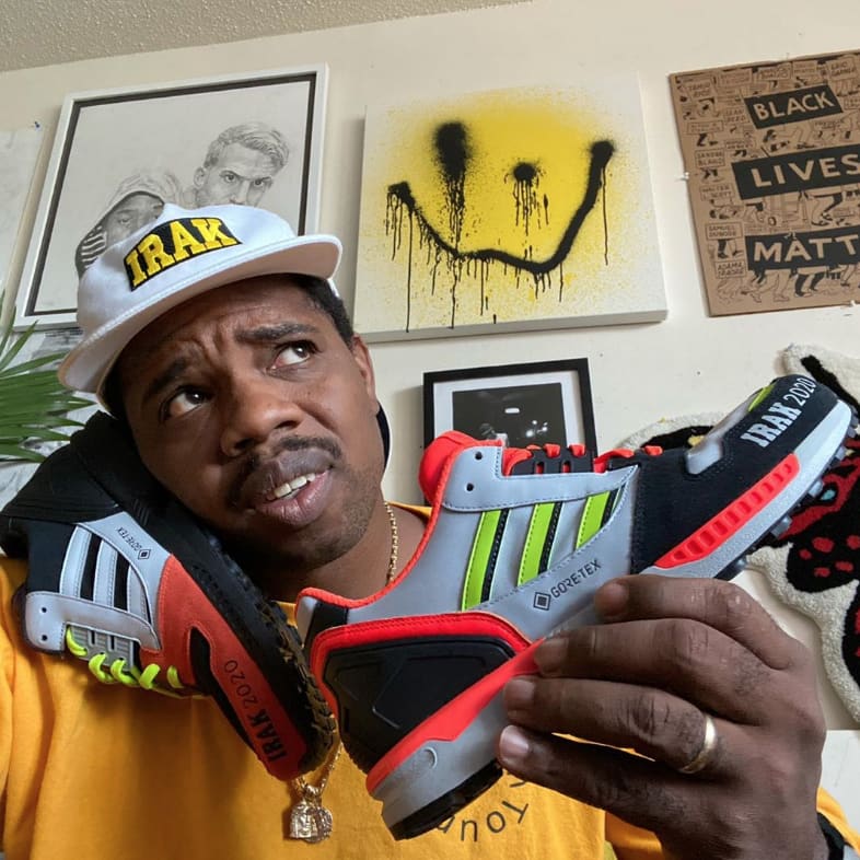 Kunle Martins' Long Journey to the IRAK x Adidas ZX 8000 | Complex