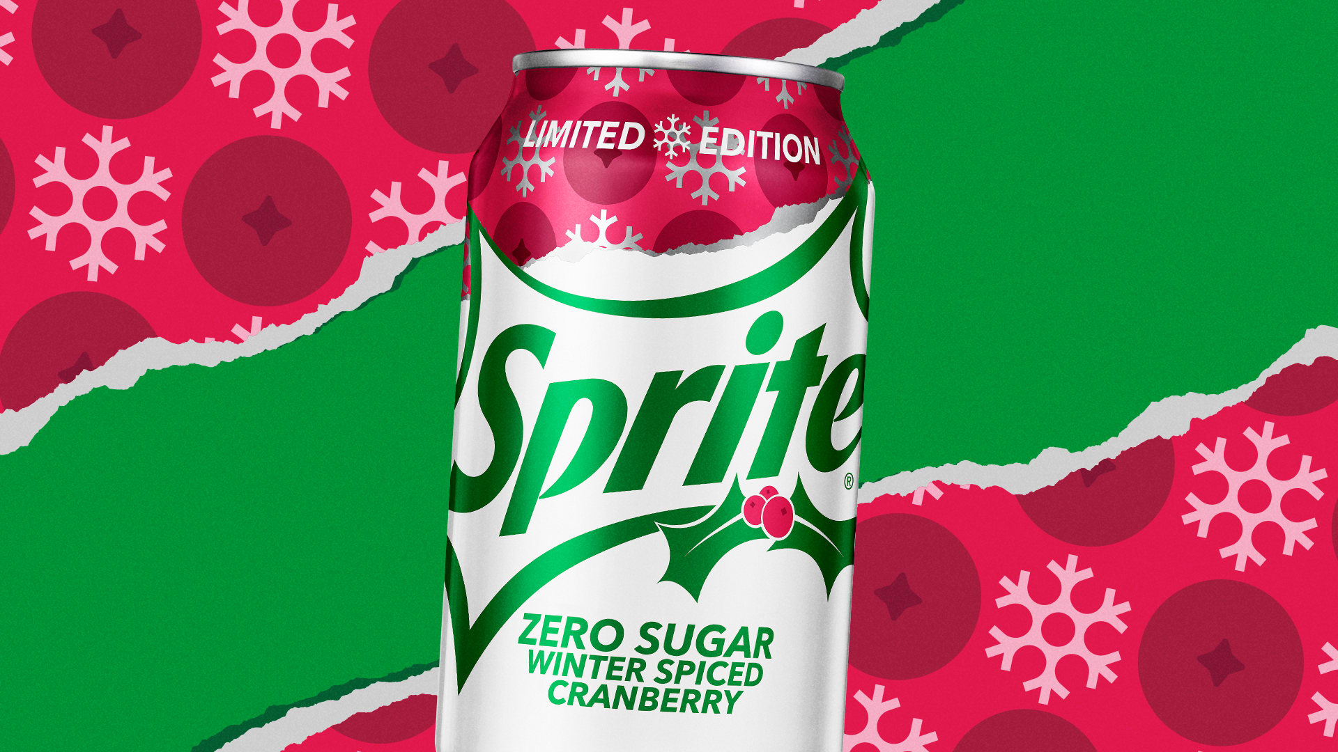 Winter Spiced Cranberry Zero Sugar, Limited Edition