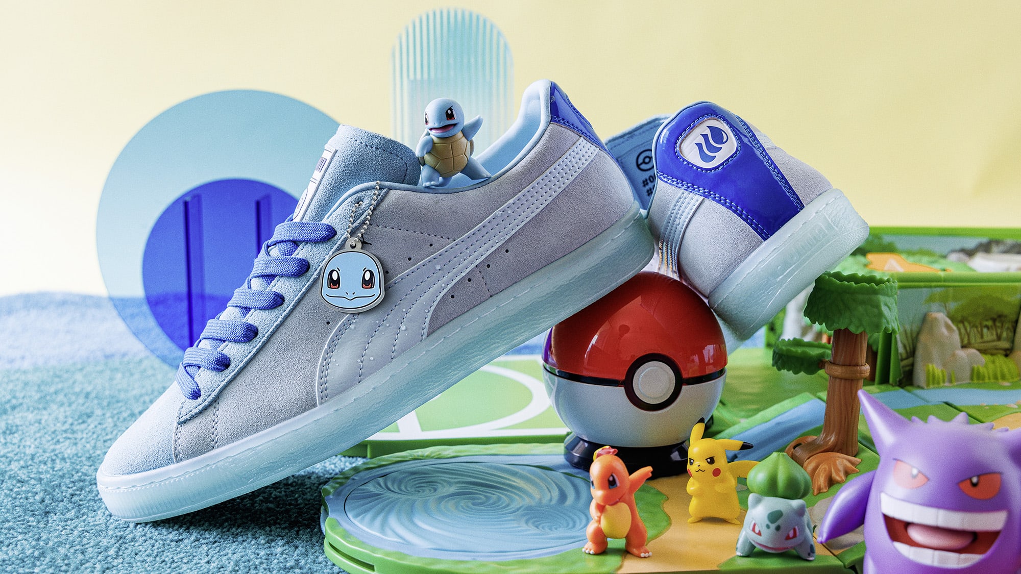 Pokemon x Puma Suede Squirtle