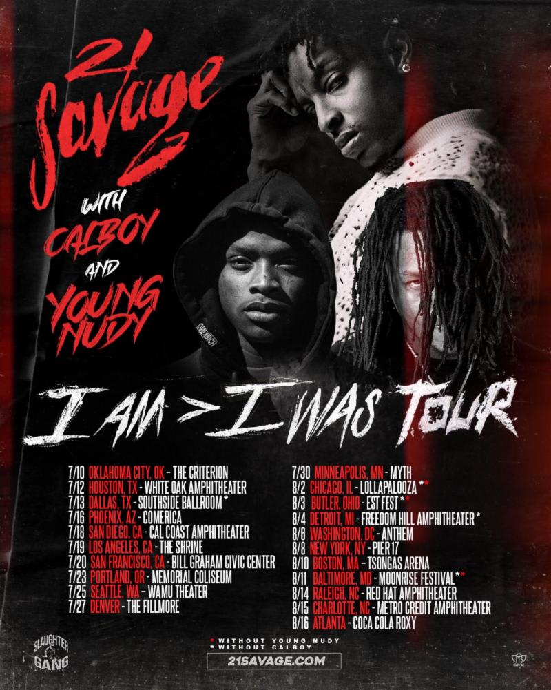 21 Savage Announces “Issa Tour” With Young M.A.