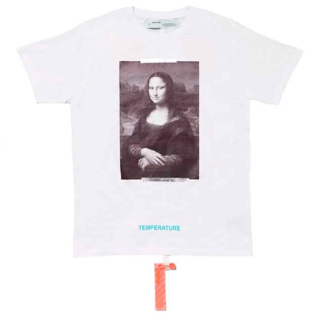 Mona Lisa Re-Issued Off-White Shirt Figures of Speech