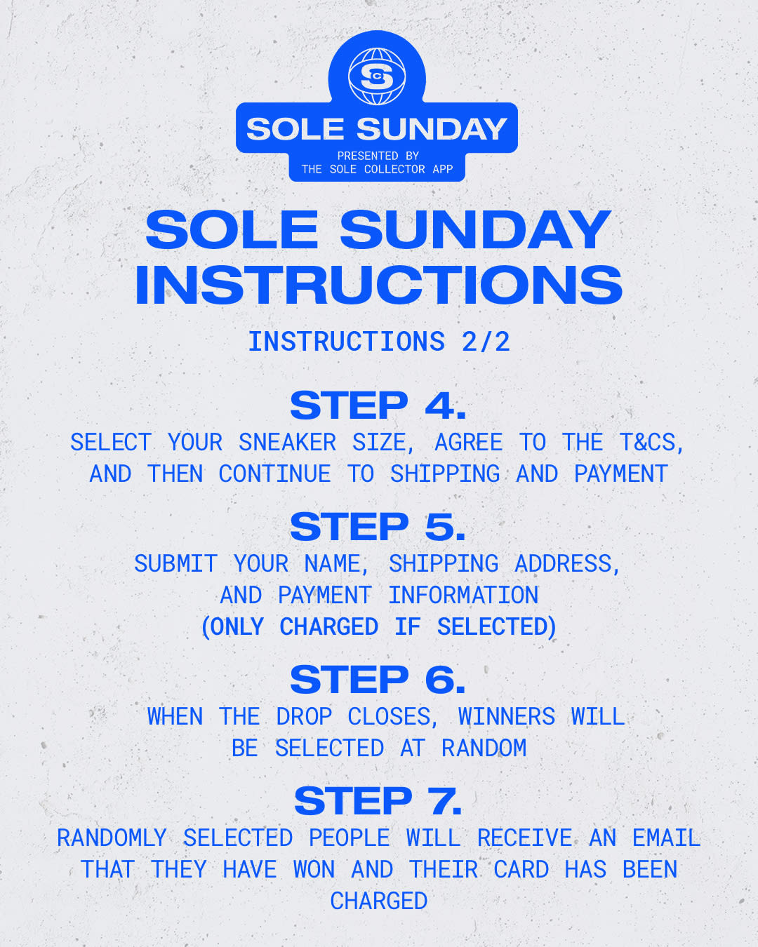 Sole Collector App Sole Sunday August 2021 Instructions
