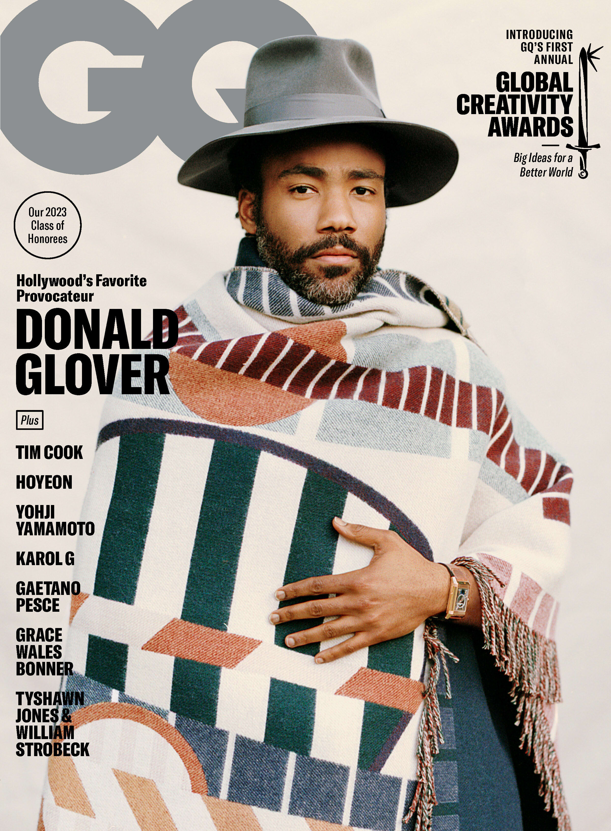 Donald Glover on cover of GQ magazine