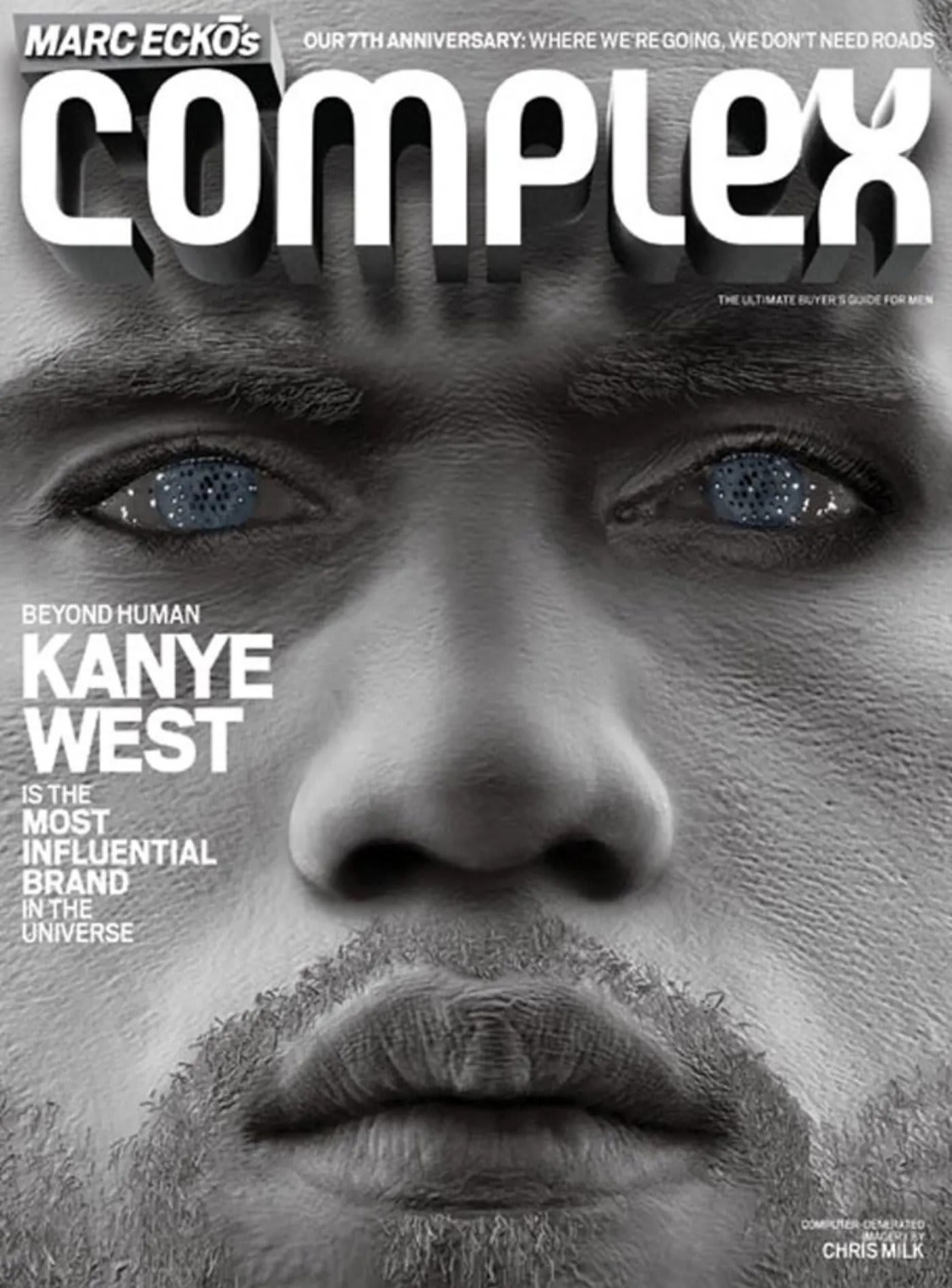 Kanye West April/May 2009 Complex cover