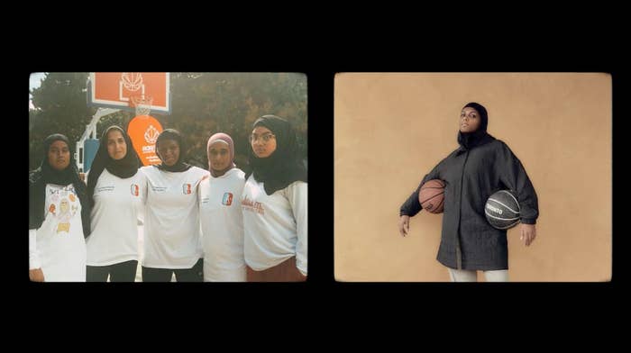 Hijabi Ballers and ambassador Fitriya Mohamed