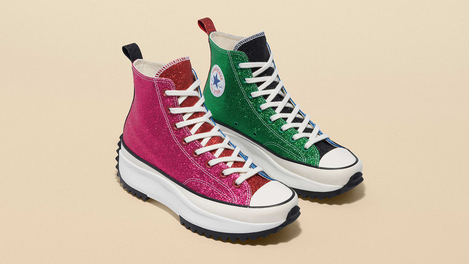 JW Anderson x Converse Run Star Hike &#x27;Glitter Collection&#x27; 1