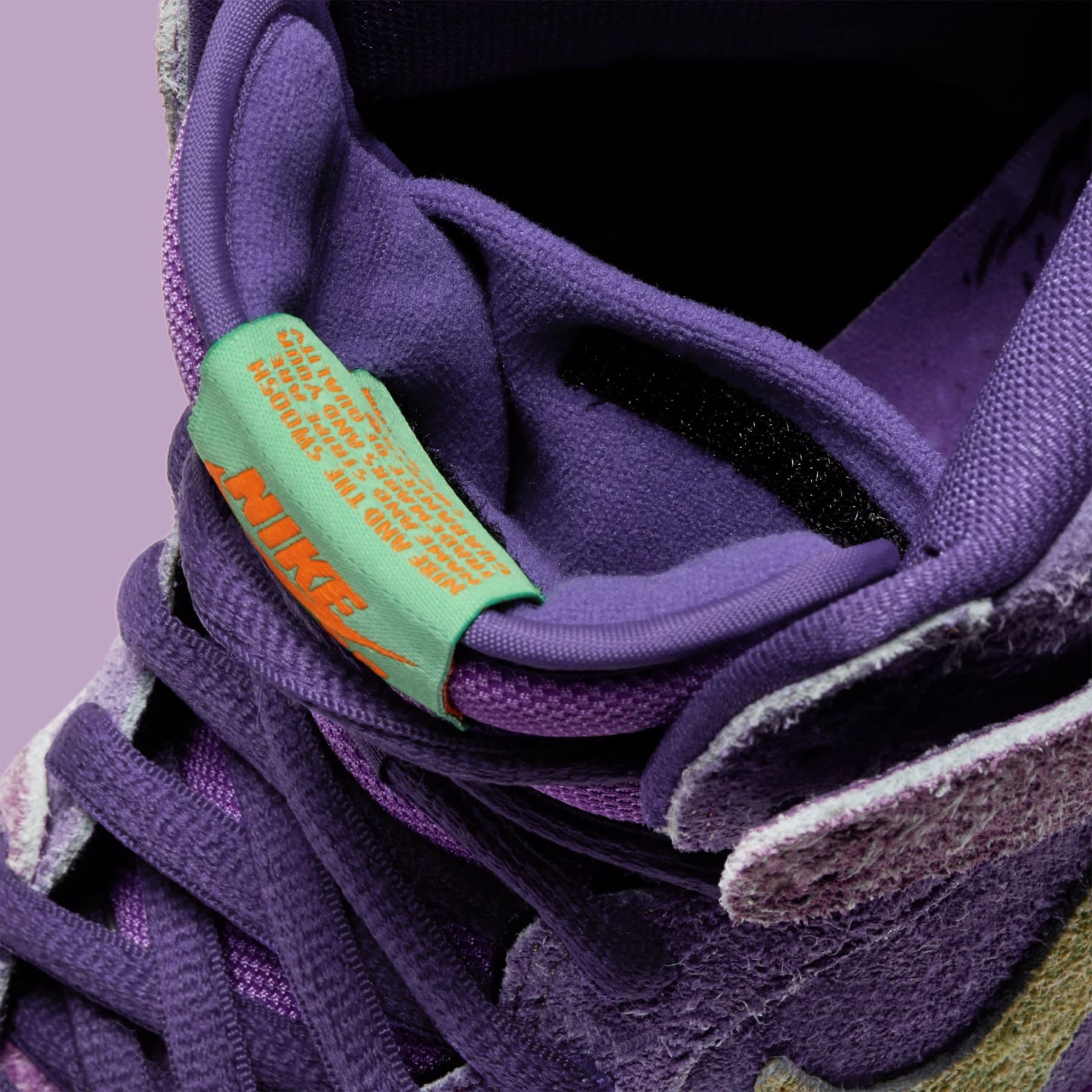 Nike SB Dunk High &#x27;420&#x27; (Tongue)