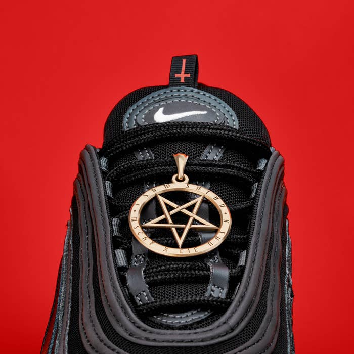 Lil Nas X's Nike Satan Sneakers Have Human Blood in Them, But Whose ...