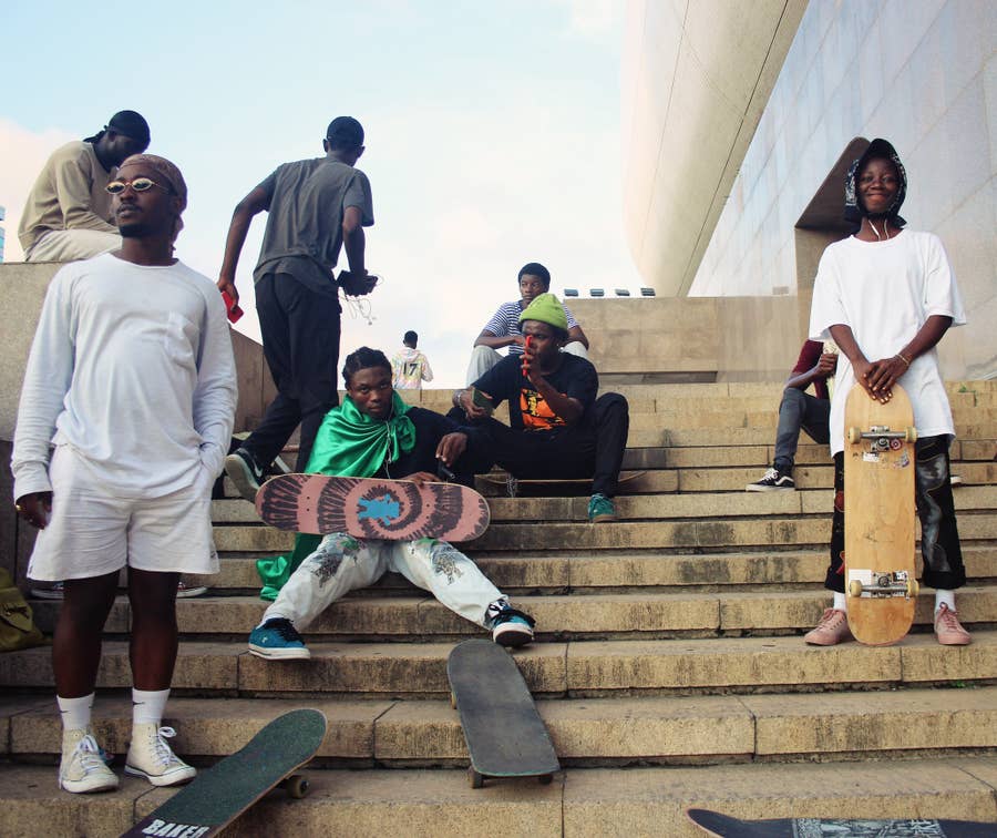 Virgil Abloh Helps Bring Skateboarding Program To West Side Kids