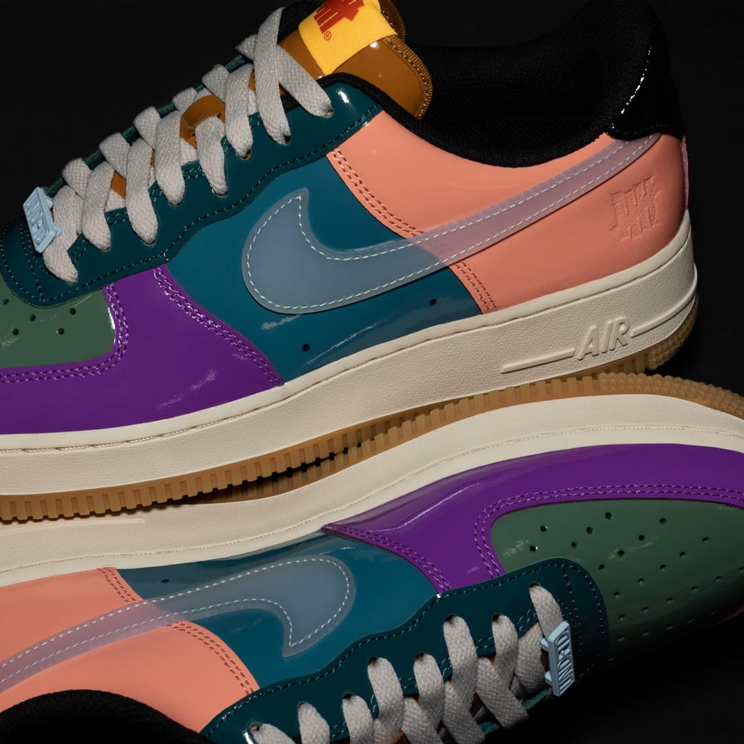 Undefeated Nike Air Force 1 Low Multi-Color Release Info