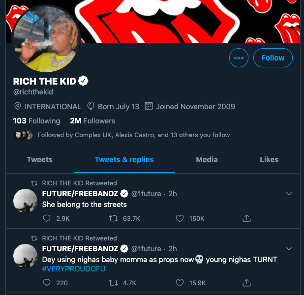 Rich the Kid Twitter