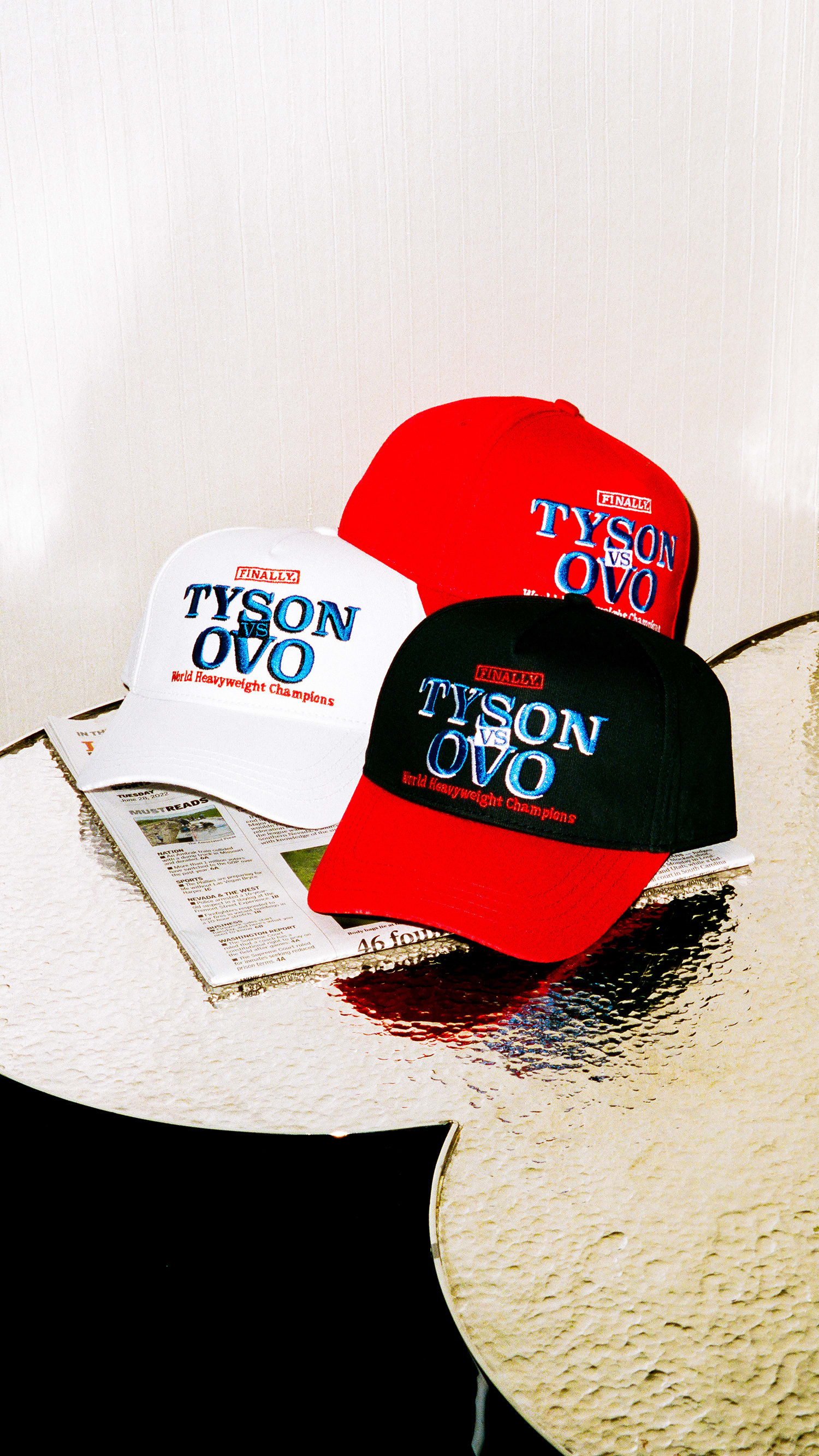 OVO x Mike Tyson collection hats