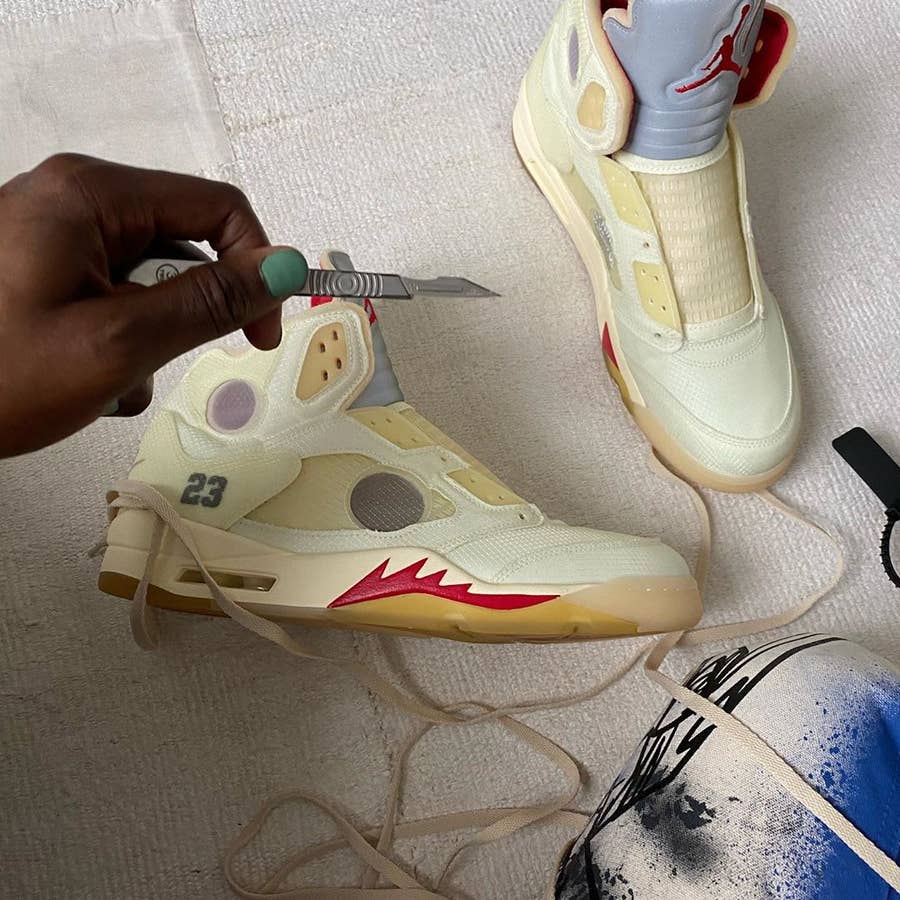 Off-White Air Jordan 5 Fire Red DH8565-100 Release Date