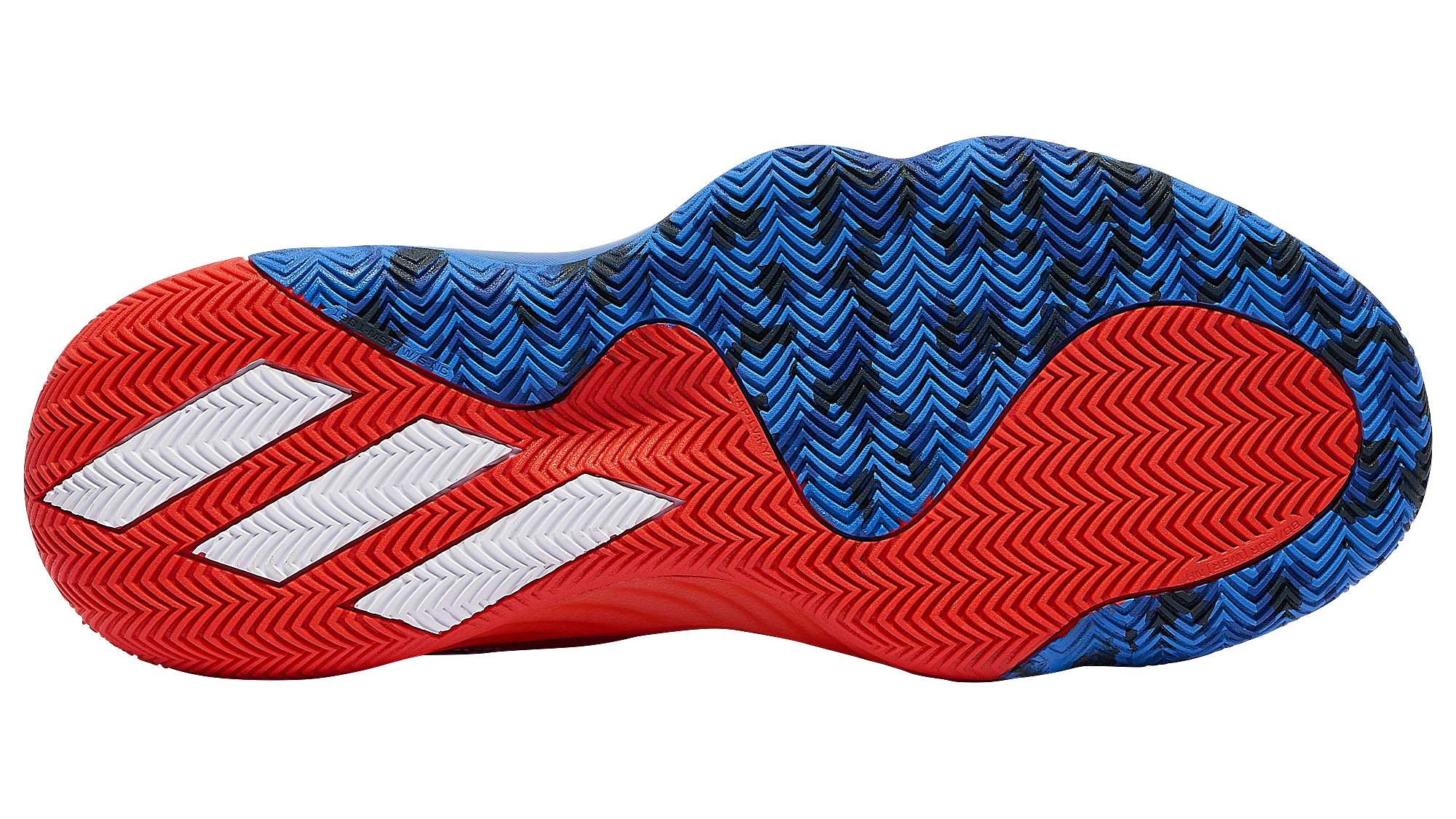 Adidas D.O.N. Issue 1 Blue Red White Release Date EF2400 Sole
