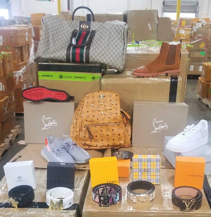 Fake Gucci Yeezys Air Force 1 Seized