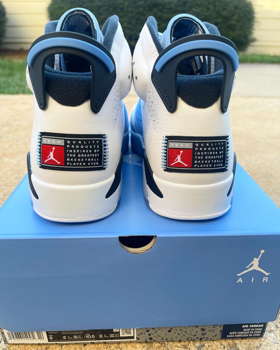 Air Jordan 6 &#x27;UNC Tar Heels&#x27; CT8529-410 (Heels)