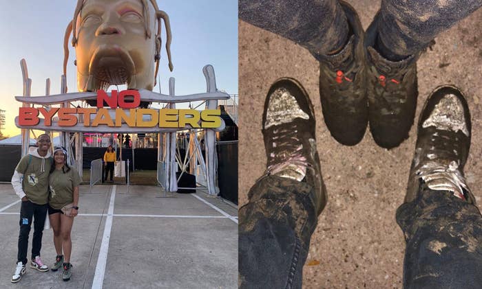 Travis Scott Astroworld Fest Sneakers Dirty