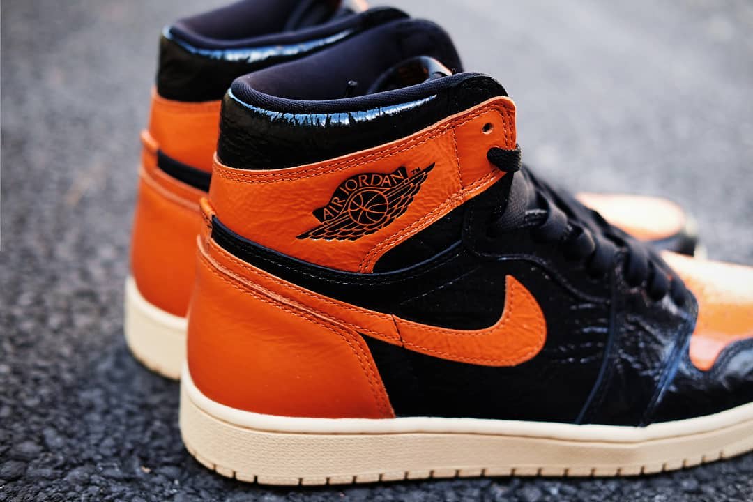 Jordan 1 shattered hot sale backboard 2019