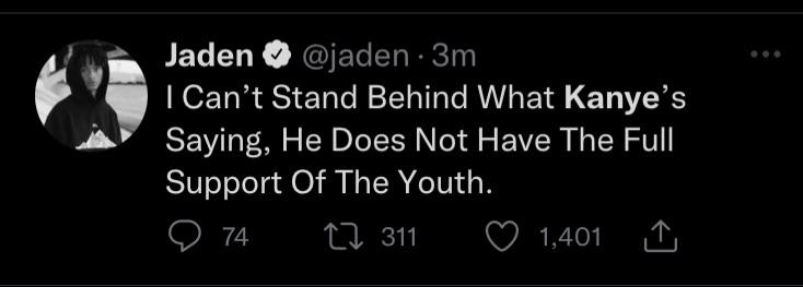 Jaden Smith&#x27;s Twitter