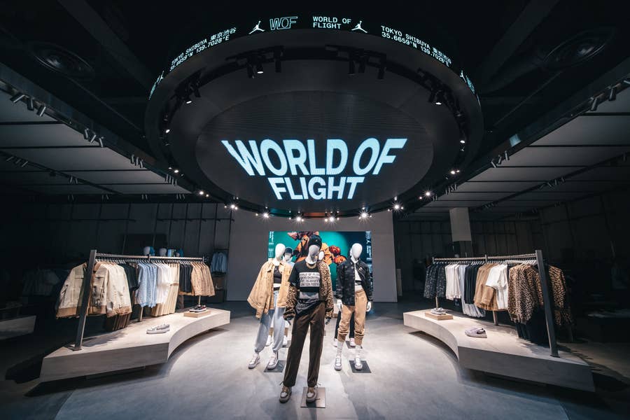 Jordan brand store flight 23 store