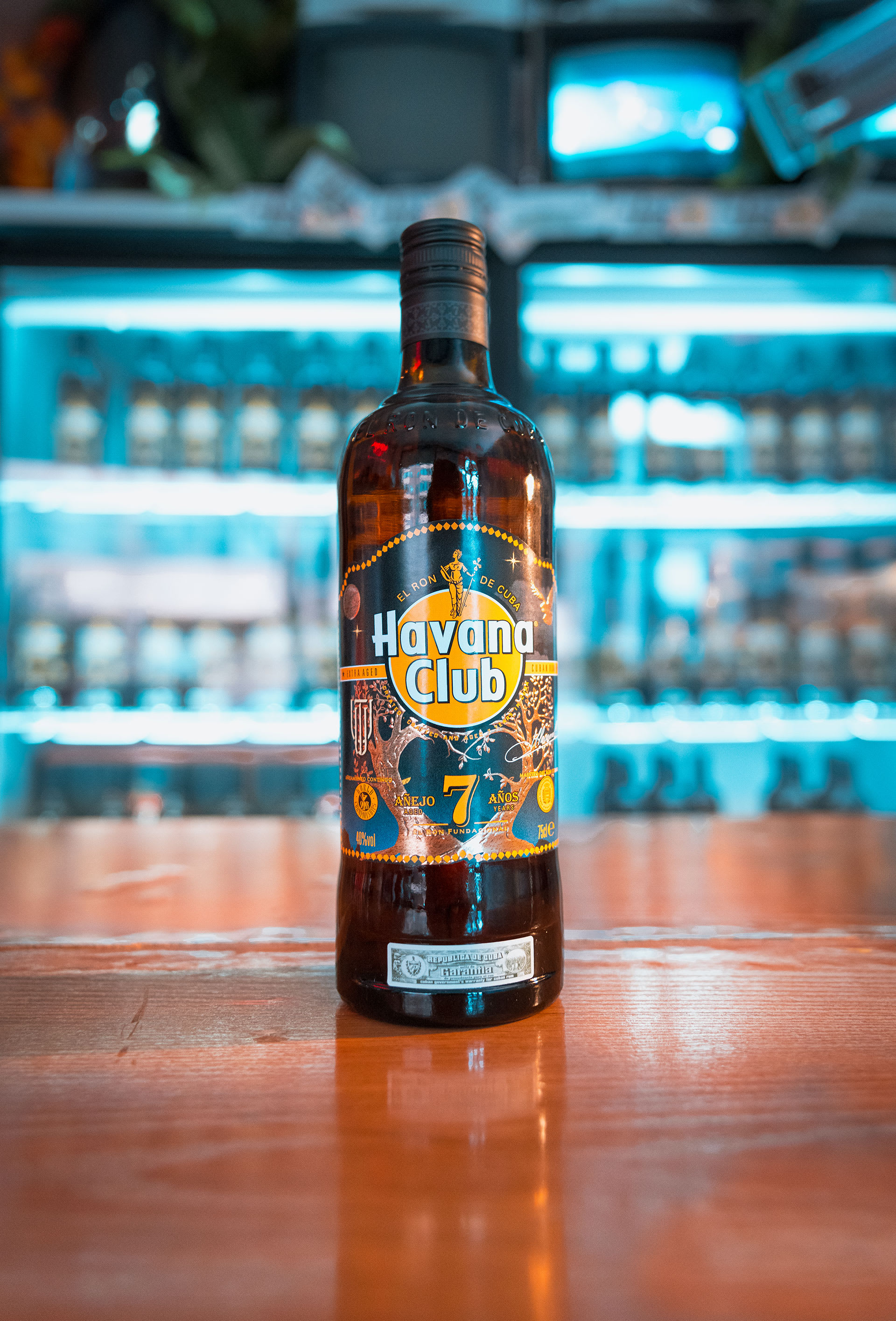 Roy Woods Havana Club bottle