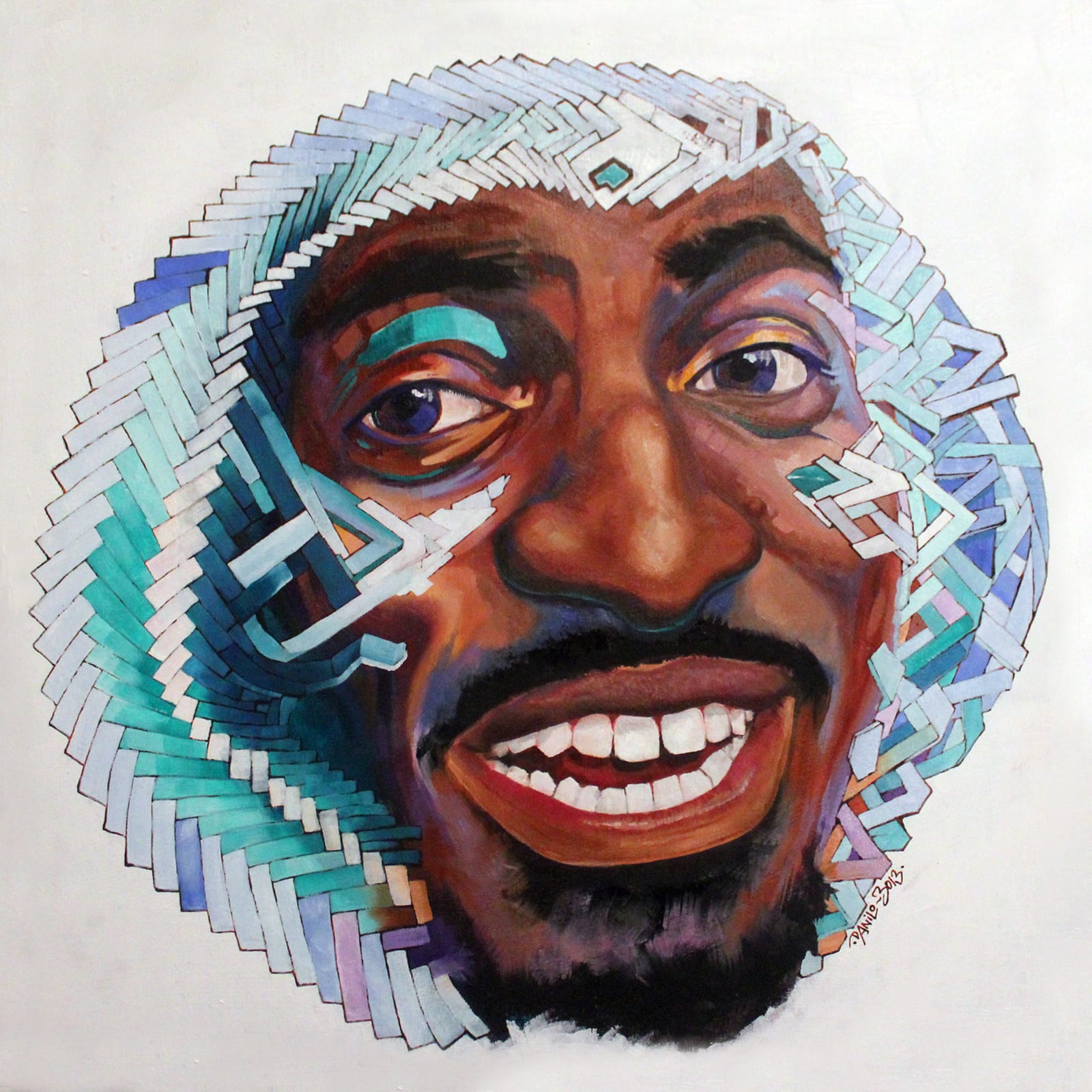 Painting of Andre 3000