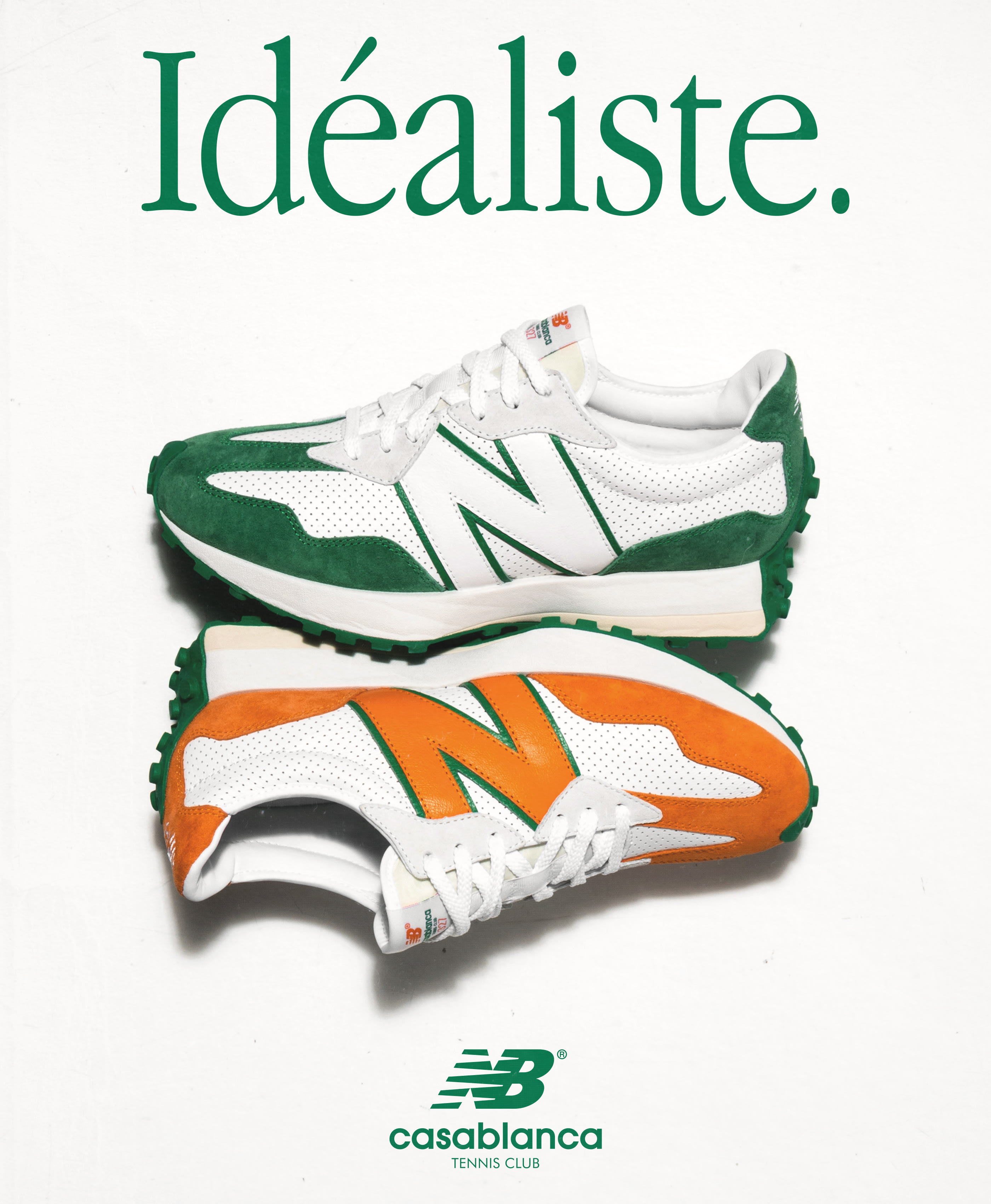 Casablanca x New Balance 327 Poster