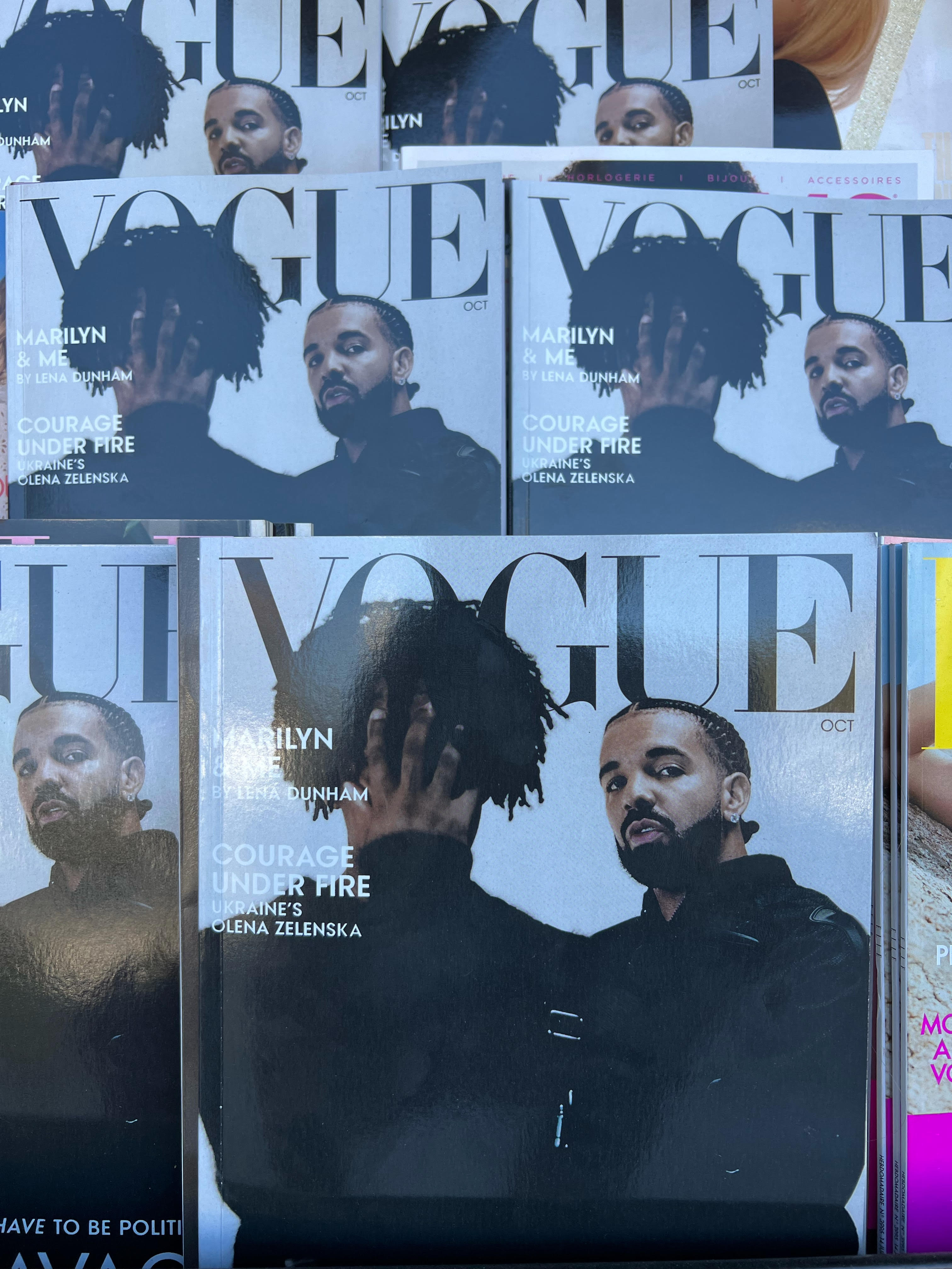 Drake and 21 Savage promo Vogue cover