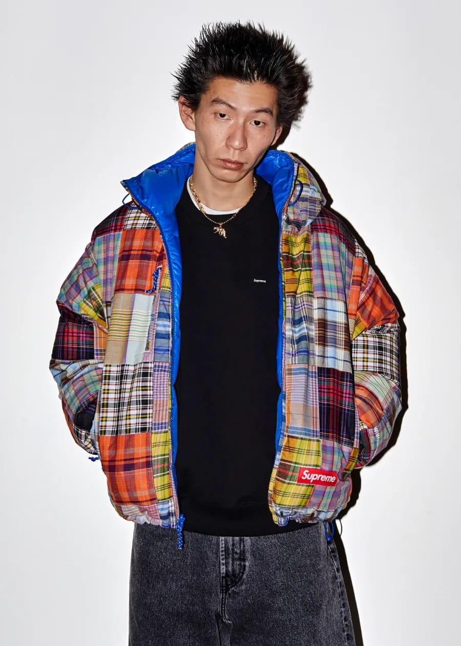 A model is seen in new Supreme