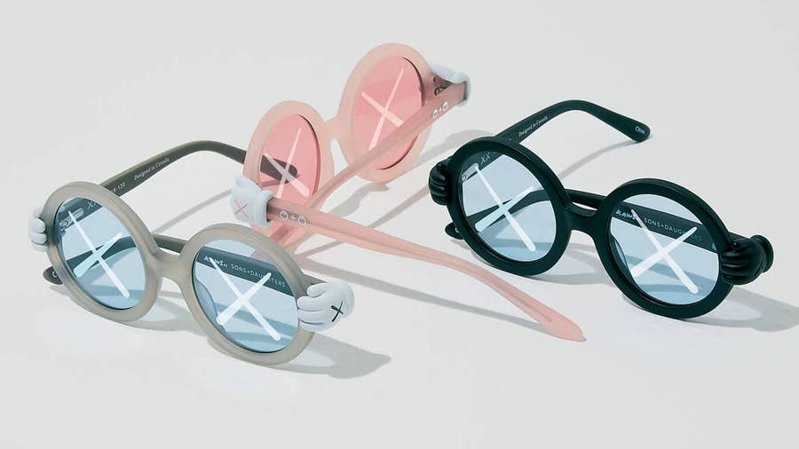 KAWS SONS + DAUGHTERS SUNGLASSES セット - その他