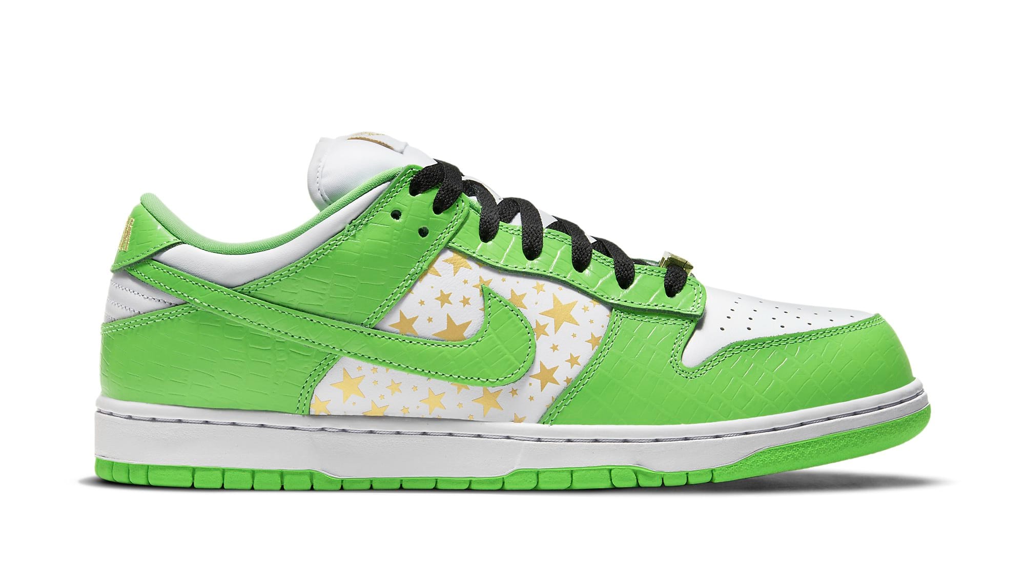 Supreme x Nike SB Dunk Low &#x27;Mean Green&#x27; DH3228-101 Release Date
