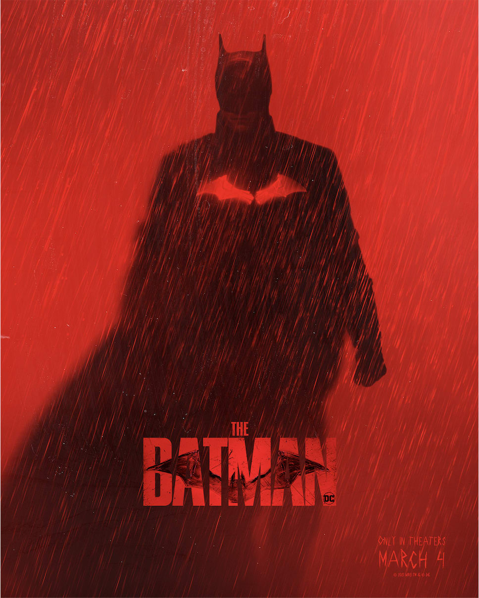 Key art for Matt Reeves&#x27; &#x27;The Batman&#x27; is shown.