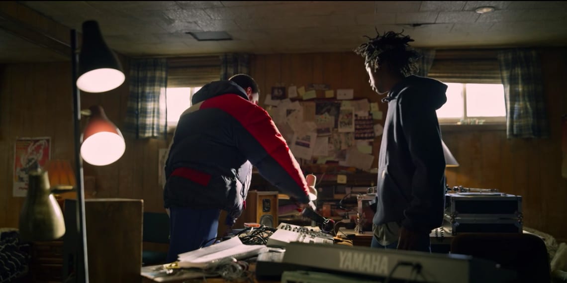 Divine Wearing A Vintage Tommy Hilfiger Puffer in Wu-Tang: An American Saga