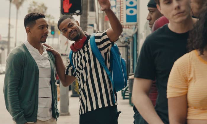 Allen Maldonado and Andrew Bachelor in Netflix's 'Sneakerheads'