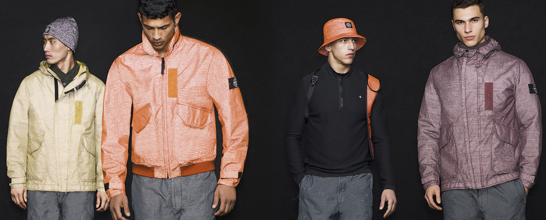 Stone Island Reflective Weave Ripstop Collection