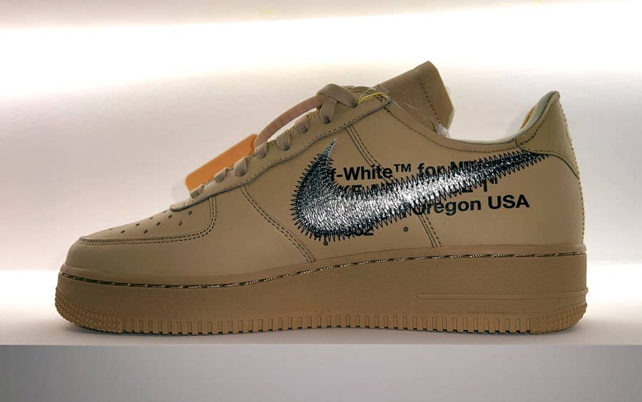 Nike Athlete Mysteriously Receives Unreleased Off-White x Nike Air Force 1s