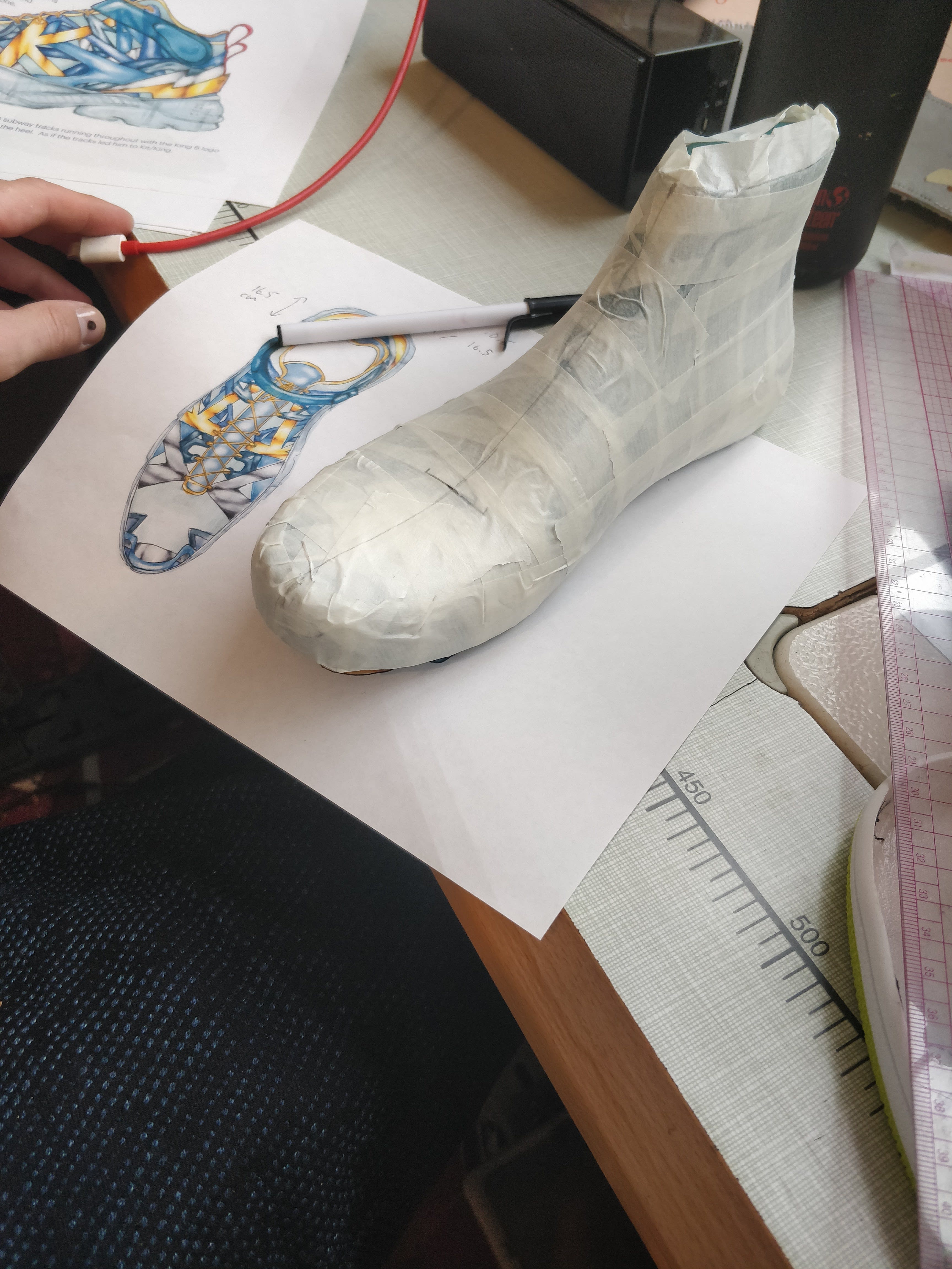 Behind the scenes of Sneakerella sneakers being made