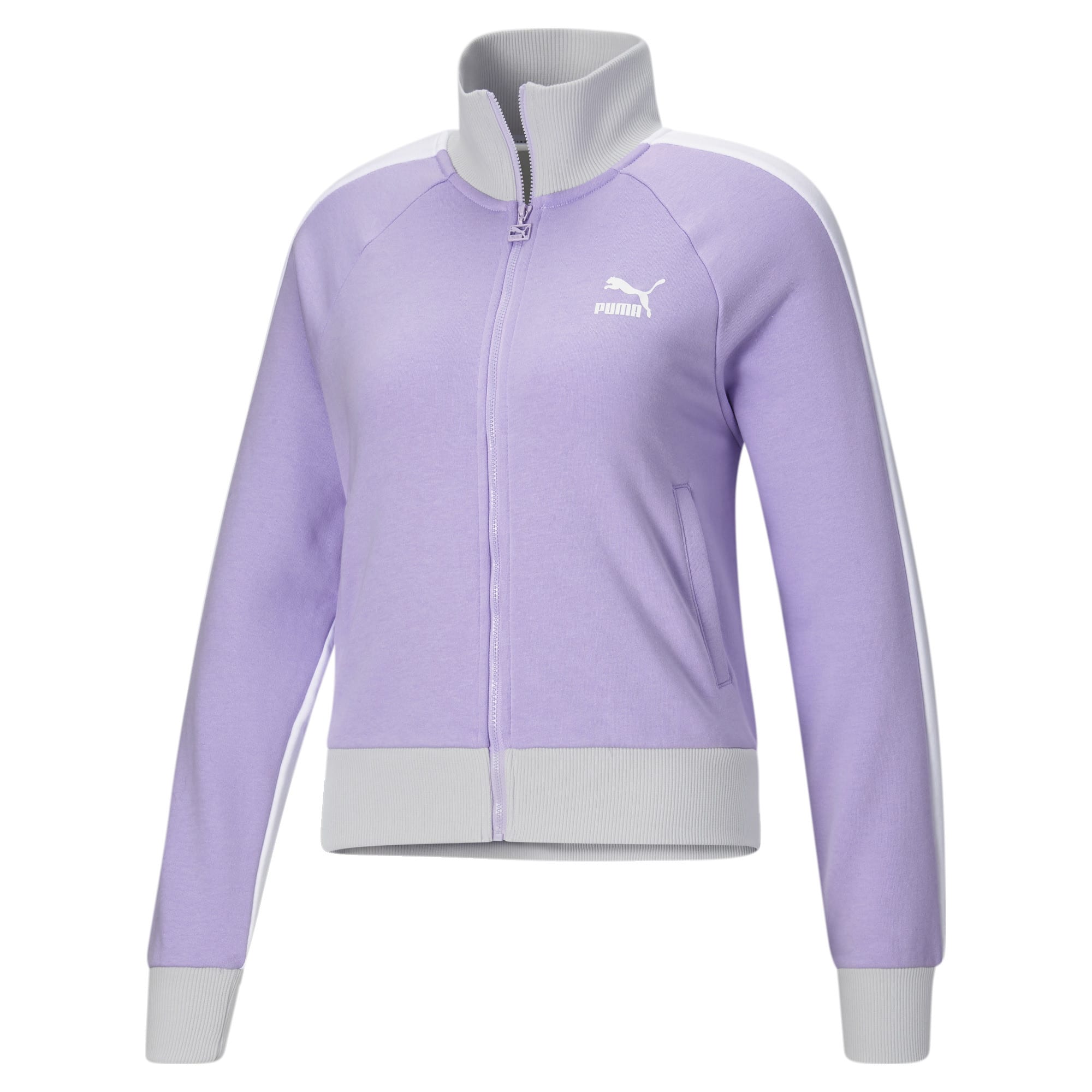 PUMA Women's Classics T7 Track Jacket Sweet Lavender XS for sale online