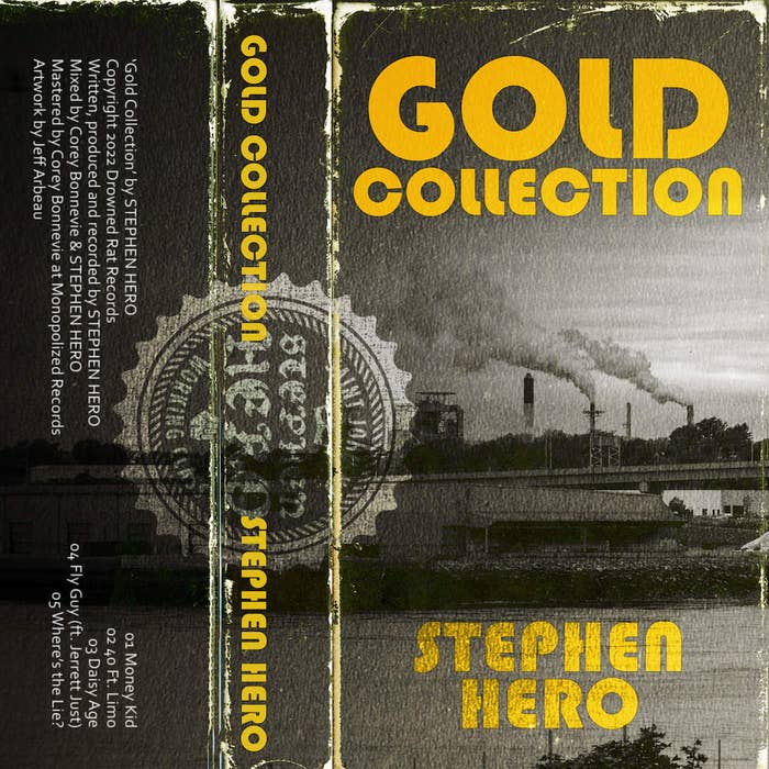 The album art for Stephen Hero's EP, 'Gold Collection'