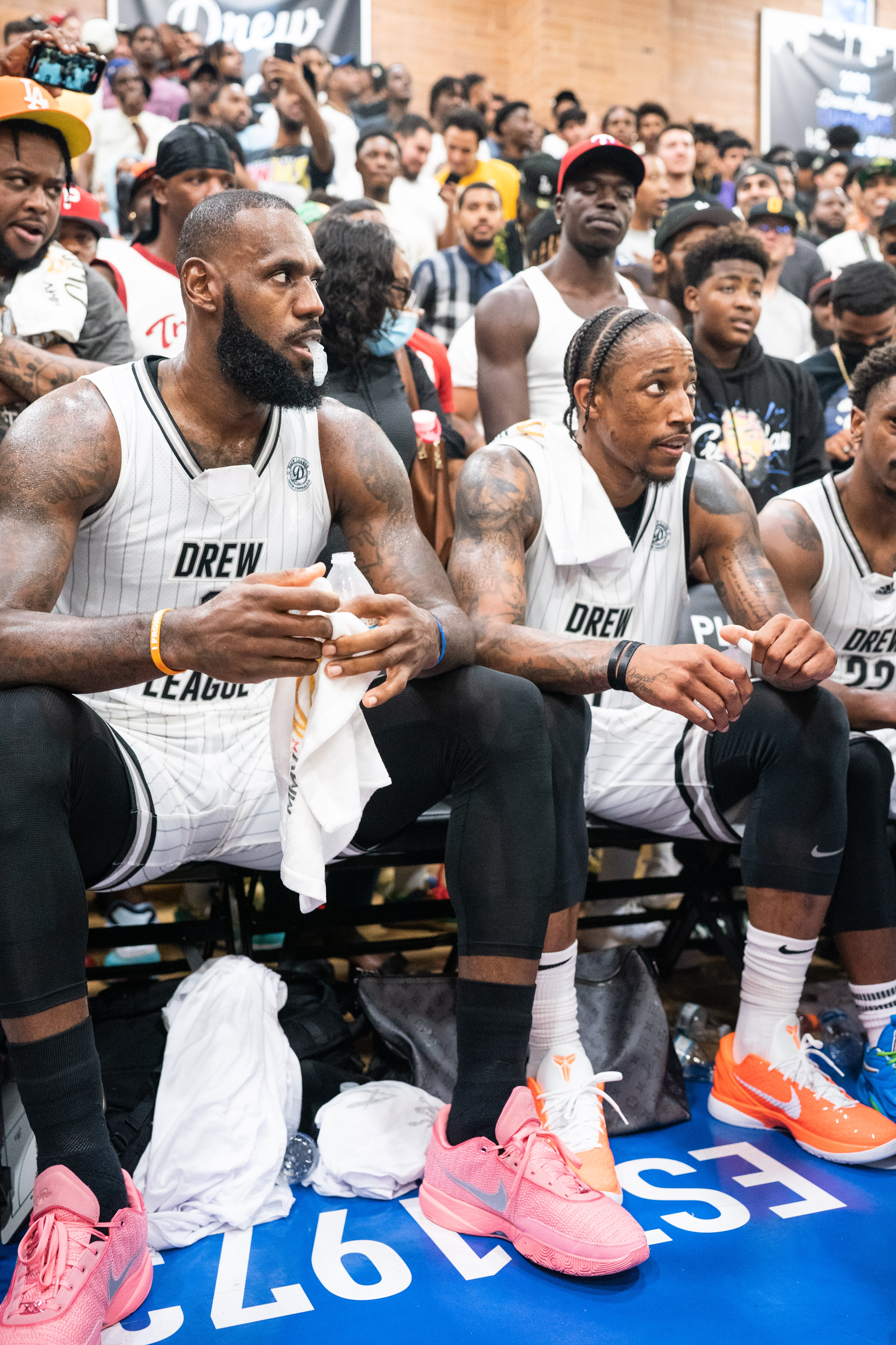 LeBron James Breaks Out the Nike LeBron 20 for Drew League Complex
