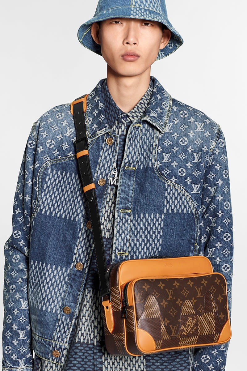Louis Vuitton x NIGO Keepall Bandouliere 50 Giant Damier Brown  Tabita  Bags  Tabita Bags with Love