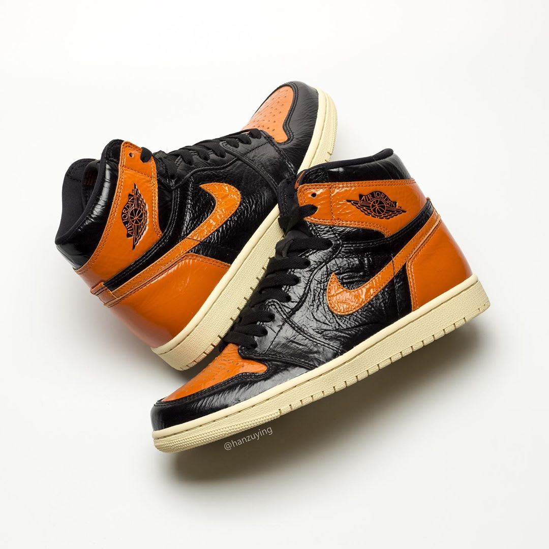 Air Jordan 1 Shattered Backboard 3.0 Release Date 555088-028 Heel Toe