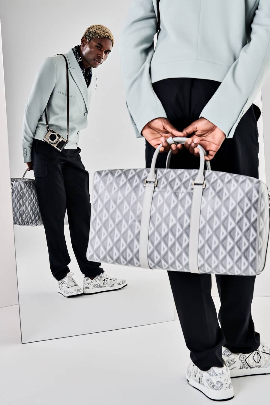 Dior Men's Summer 2022 CD 'Diamond Collection' Shines Bright