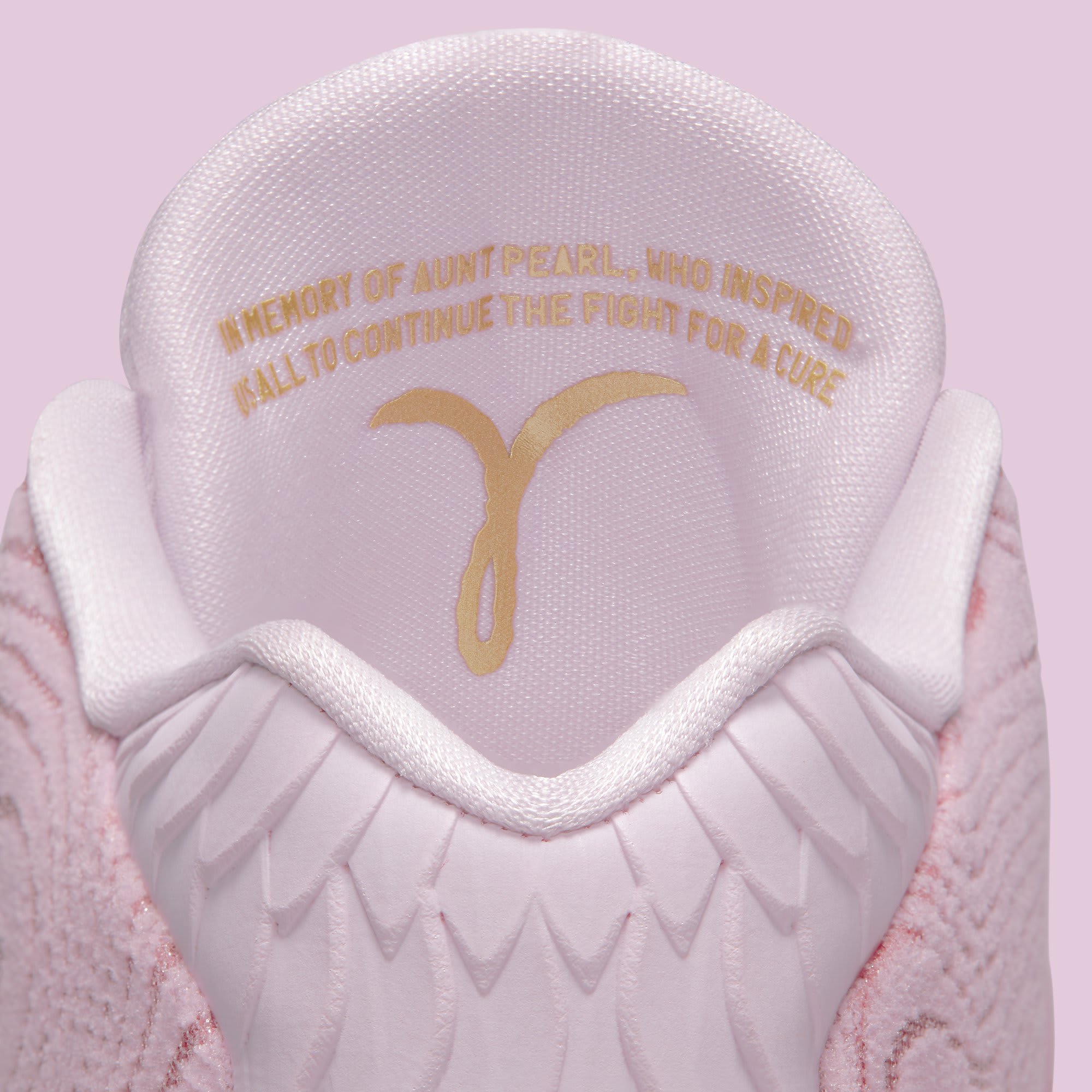 Nike KD 14 &#x27;Aunt Pearl&#x27; DC9379 600 Tongue