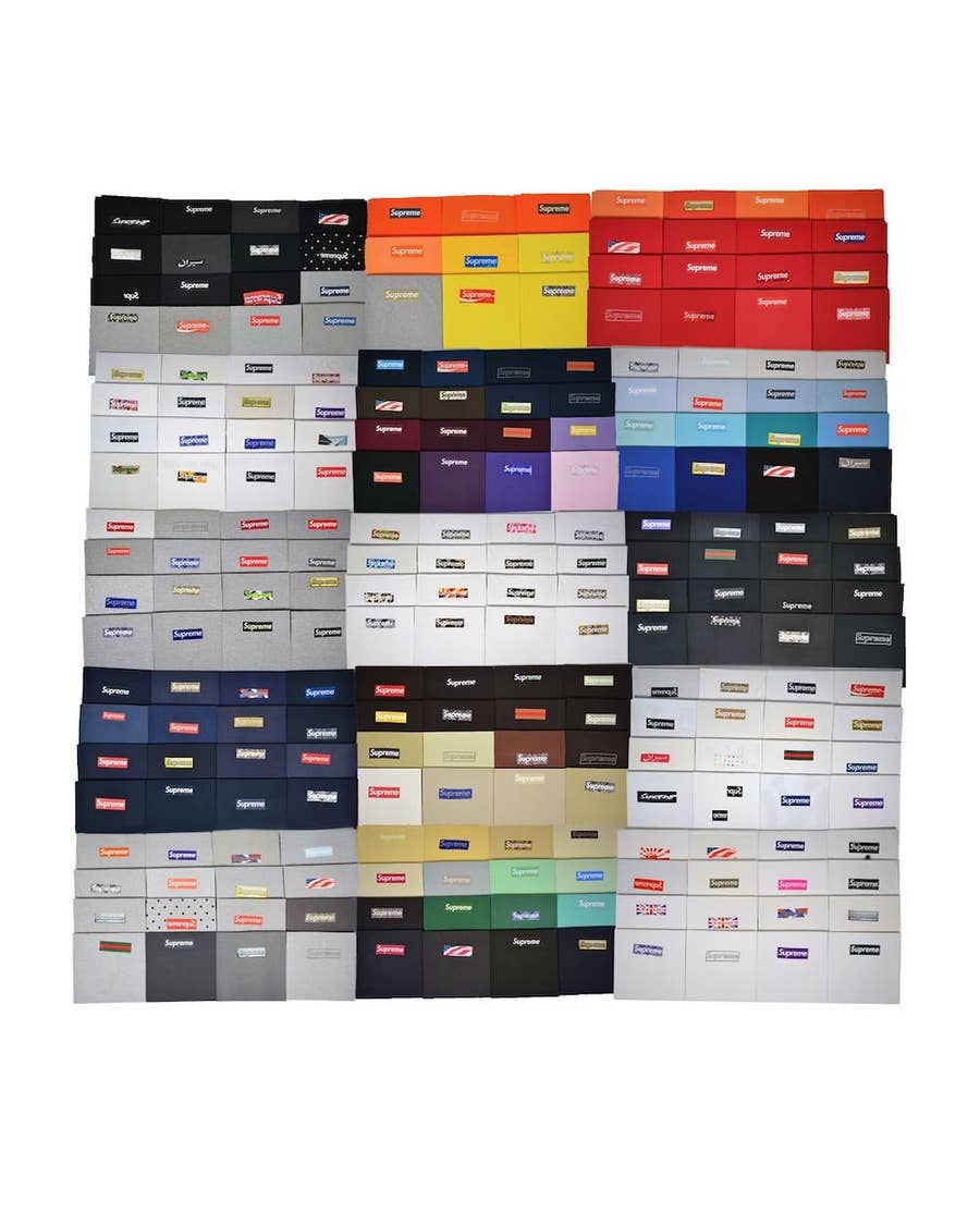 How a 21-year-old collected every Supreme 'Box Logo' T-shirt ever made