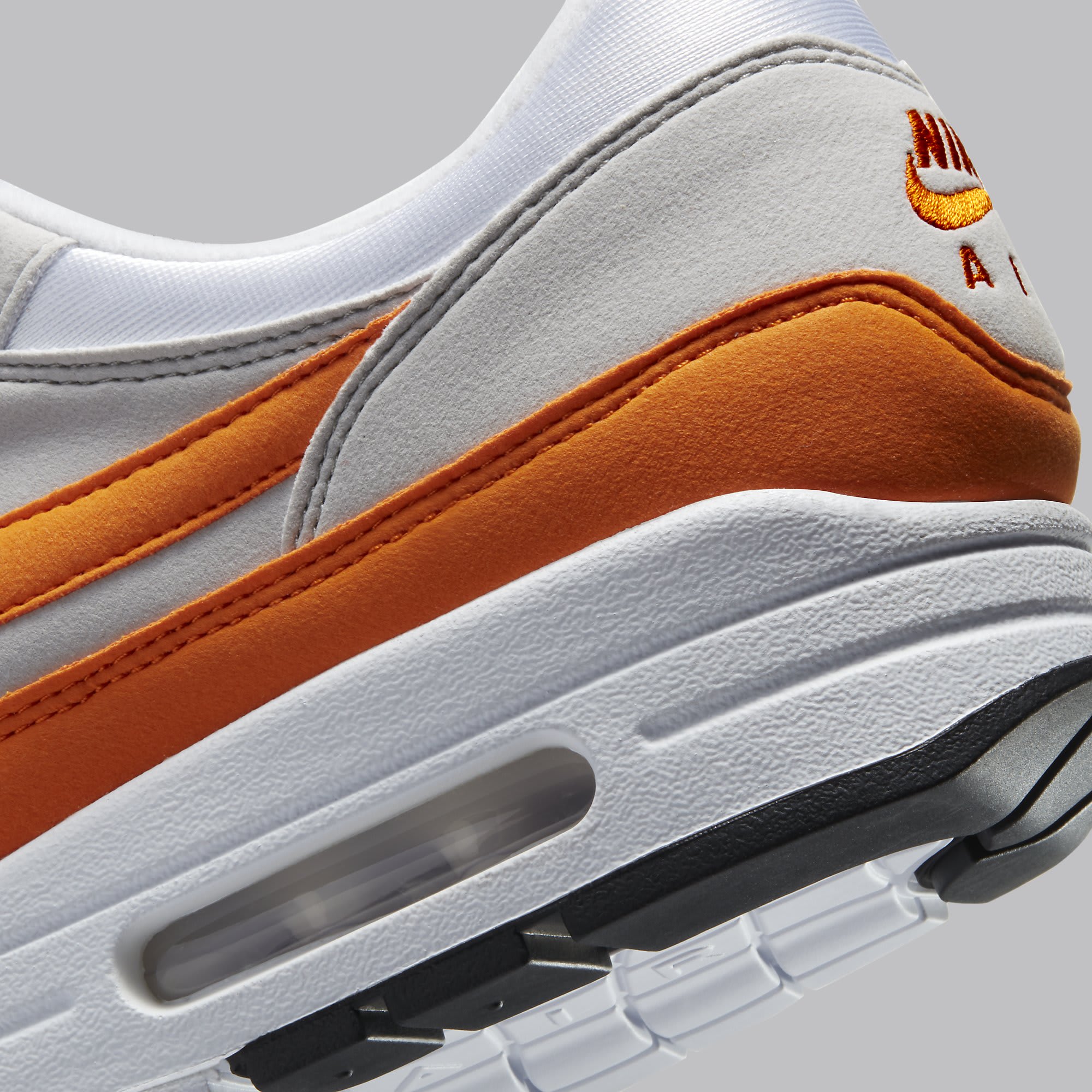 Nike Air Max 1 &#x27;Magma Orange&#x27; DC1454-101 Heel