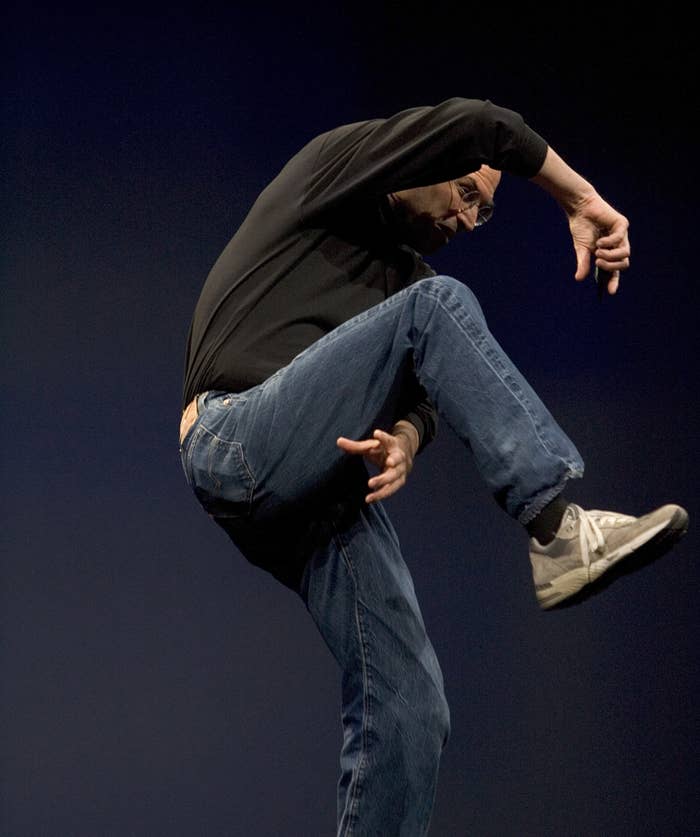 Steve Jobs Wearing New Balance 991