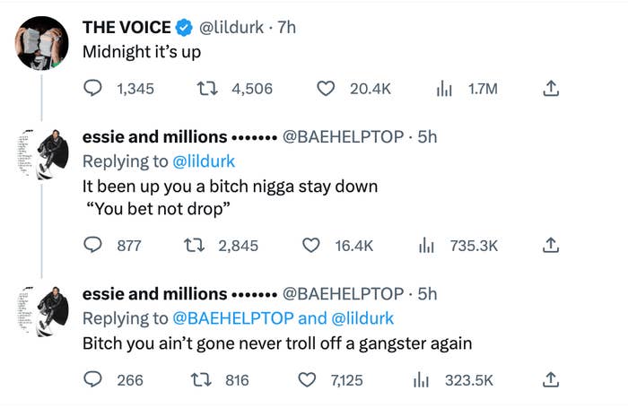 youngboy lil durk tweets on twitter