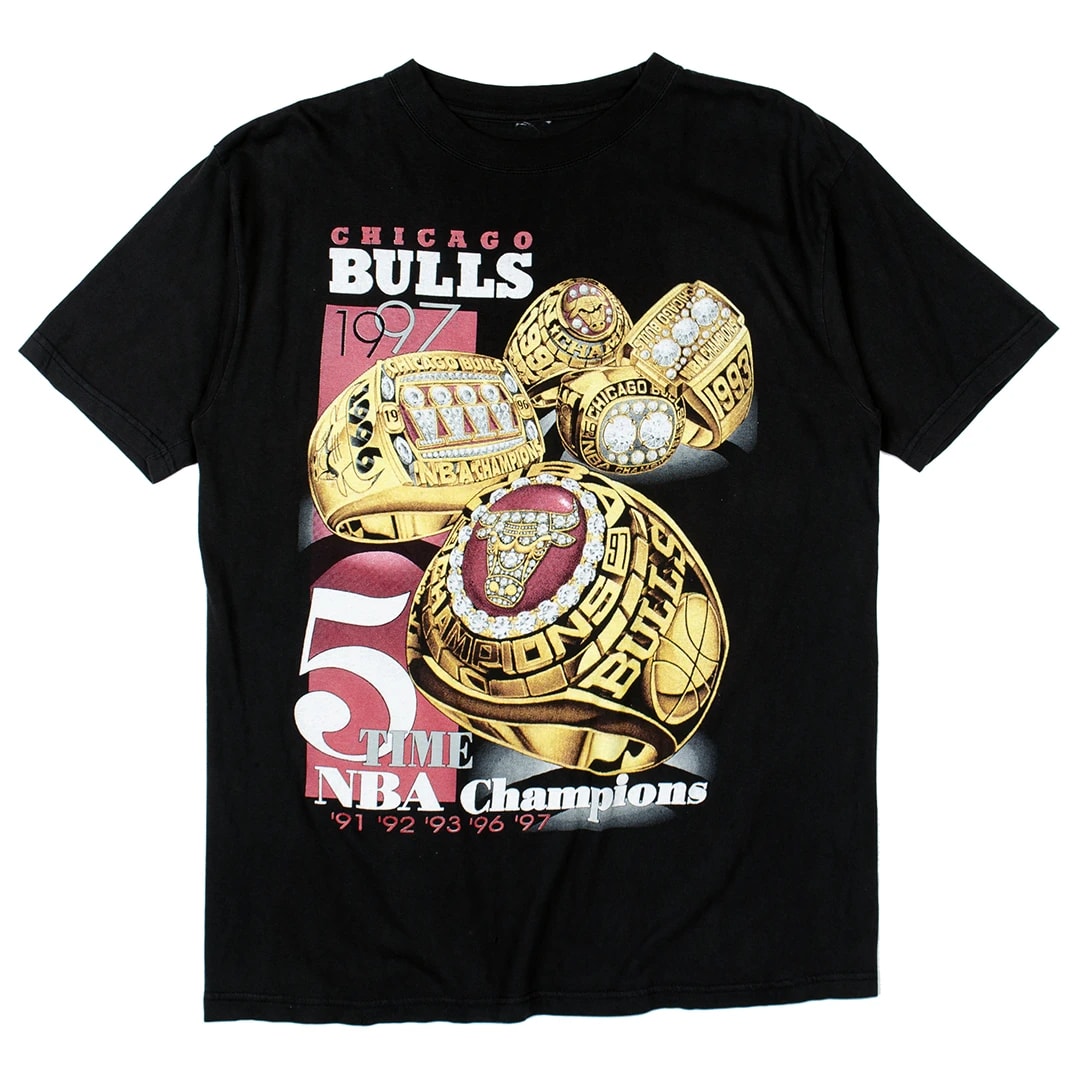 1997 Chicago Bulls NBA Champions Shirt Size XL – Rare VNTG